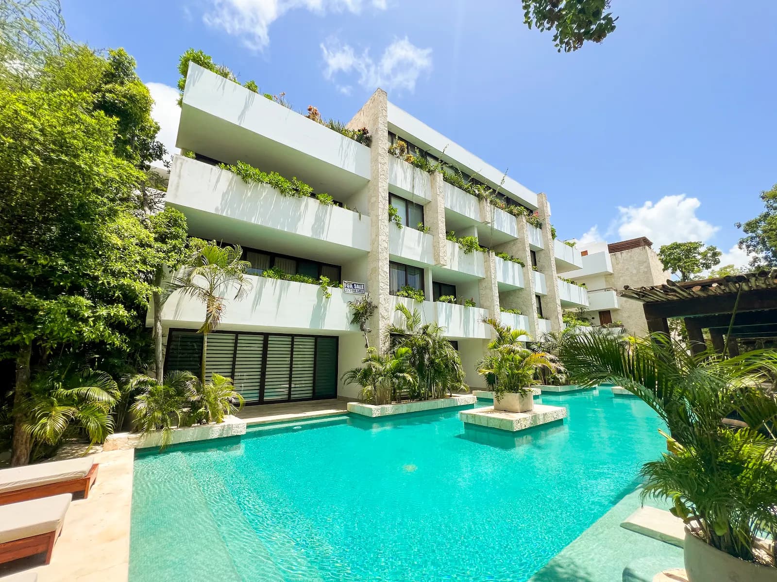 Residencia frente al Caribe en la Riviera Maya