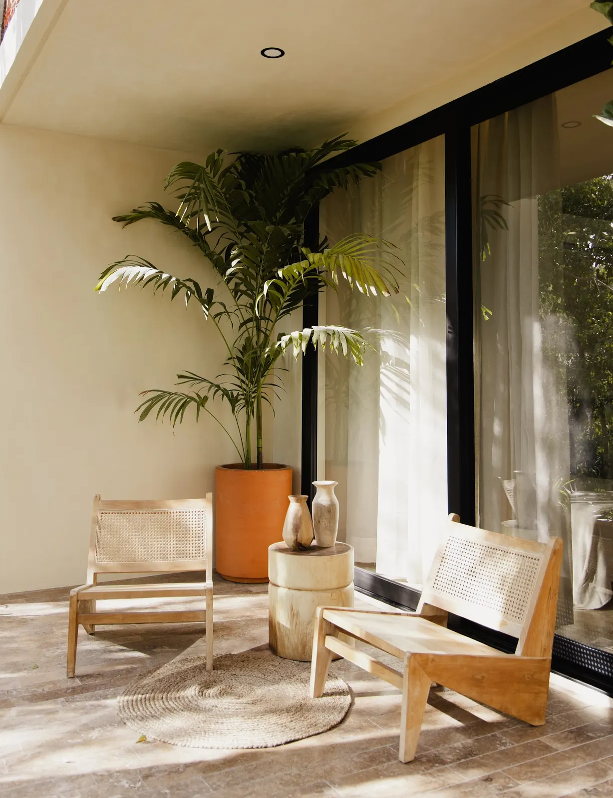 Terraza interior, WAYE Tulum